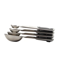 OXO GOOD GRIPS 4 PIECE STAINLESS STEEL MEASURING SPOON SET