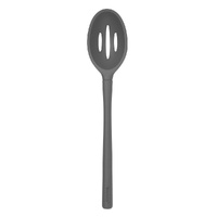 TOVOLO FLEX CORE SILICONE SLOTTED DEEP SPOON CHARCOAL