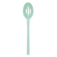 TOVOLO FLEX CORE SILICONE SLOTTED DEEP SPOON LIGHT AQUA