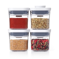 OXO GOOD GRIPS 4 PIECE MINI POP STORAGE CONTAINER SET