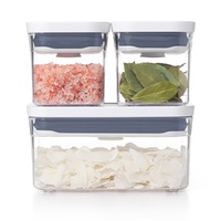 OXO GOOD GRIPS 3 PIECE STARTER POP STORAGE CONTAINER SET