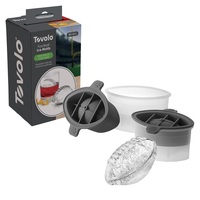 TOVOLO FOOTBALL ICE MOULDS - SET OF 2