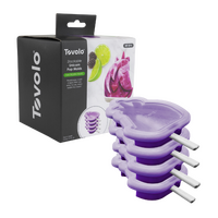TOVOLO STACKABLE ICE POP MOULDS SET 4 - UNICORN