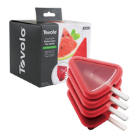 TOVOLO STACKABLE ICE POP MOULDS SET 4 - WATERMELON
