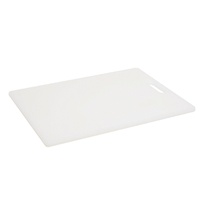 WILTSHIRE LARGE WHITE PLASTIC CHOPPING BOARD 40 x 30cm
