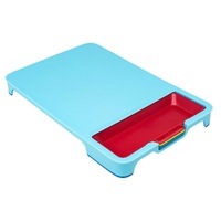 TASTY 5 PIECE CUTTING BOARD PREP STATION SET