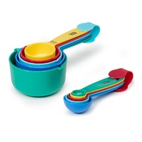 TASTY MEASURING CUP AND SPOON 10 PIECE SET MULTICOLOUR