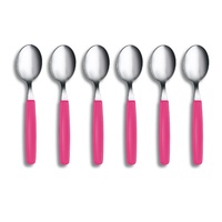 VICTORINOX PINK TABLE SPOON- SET 6