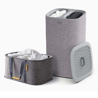 JOSEPH JOSEPH TOTA 2 PIECE LAUNDRY BASKET SET 60L AND 35L