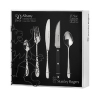 STANLEY ROGERS 50 PIECE ALBANY CUTLERY GIFT BOXED SET 