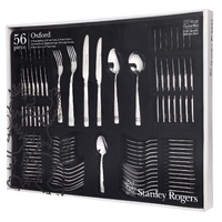 STANLEY ROGERS 56 PIECE OXFORD CUTLERY GIFT BOXED SET 