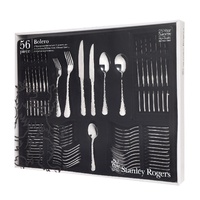 STANLEY ROGERS 56 PIECE BOLERO CUTLERY GIFT BOXED SET 