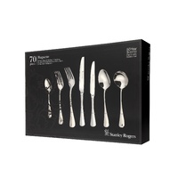 STANLEY ROGERS 70 PIECE BAGUETTE CUTLERY SET 