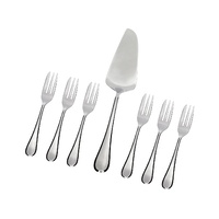 STANLEY ROGERS CHELSEA CAKE SERVING SET 7 PIECE