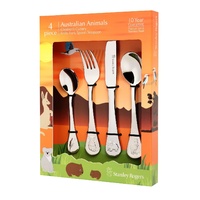 STANLEY ROGERS CHILDREN'S CUTLERY SET - AUSTRALIAN ANIMALS