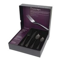 STANLEY ROGERS 24 PIECE CHELSEA ONYX CUTLERY GIFT BOXED SET