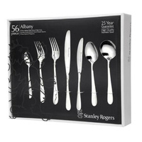 STANLEY ROGERS 56 PIECE ALBANY CUTLERY GIFT BOXED SET