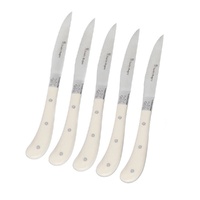 STANLEY ROGERS 4 PIECE PISTOL GRIP STEAK KNIVES - ARTISAN CREAM