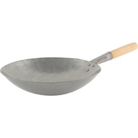 CHEF INOX PROFESSIONAL IRON WOK - 38cm