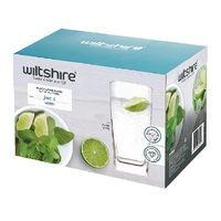 WILTSHIRE PLAZA LONG GLASSES 330ml SET 6