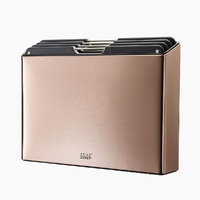 JOSEPH JOSEPH FOLIO STEEL 4 PIECE CHOPPING BOARD SET ROSE GOLD