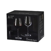 STANLEY ROGERS TAMAR RED WINE GLASSES - 518ml SET 6