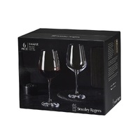 STANLEY ROGERS TAMAR RED WINE GLASSES 518ml SET 6