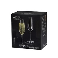 STANLEY ROGERS TAMAR CHAMPAGNE FLUTES 235ml SET 6