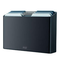 JOSEPH JOSEPH FOLIO 4 PIECE REGULAR CHOPPING BOARD SET GRAPHITE