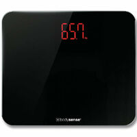 PROPERT BODYSENSE 200kg WIDE PLATFORM BATHROOM SCALE - BLACK