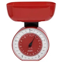 PROPERT CARDINAL MECHANICAL KITCHEN SCALE - RED 5KG