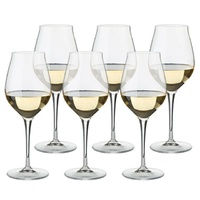 LUIGI BORMIOLI VINEA MALVASIA ORVIETO WHITE WINE GLASSES - 350ml SET 6