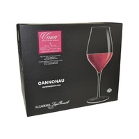 LUIGI BORMIOLI VINEA CANNONAU RED WINE GLASSES - 550ml SET 6