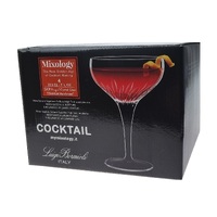 LUIGI BORMIOLI MIXOLOGY COCKTAIL GLASSES SET 4