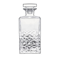 LUIGI BORMIOLI MIXOLOGY TEXTURES 750ml GLASS DECANTER