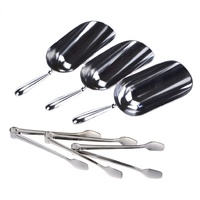 TRENTON 6 PACK CANDY BAR PACK (3 Scoops & 3 Sugar Tongs)