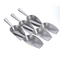 TRENTON ALUMINIUM SCOOPS 120ML/4OZ EACH - SET of 6