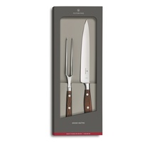 VICTORINOX 2 PIECE GRAND MAITRE FORGED CARVING SET ROSEWOOD