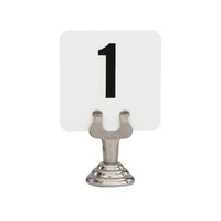 TRENTON HARP SHAPE PLACE CARD MENU HOLDER - 40MM