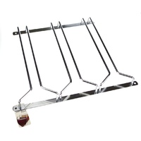 AVANTI TRIPLE GLASS RACK - 28cm Long