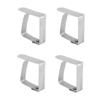 TRENTON TABLECLOTH CLIP SET OF 4