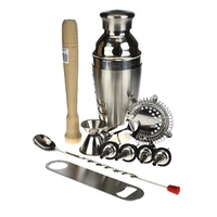 BARTENDER DIAL A DRINK COCKTAIL SHAKER SET