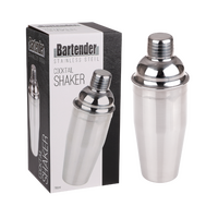BARTENDER STAINLESS STEEL COCKTAIL SHAKER - 700ml