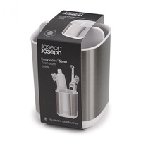 JOSEPH JOSEPH EASYSTORE TOOTHBRUSH CADDY SMALL - STEEL