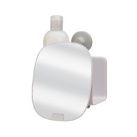 JOSEPH JOSEPH EASYSTORE COMPACT SHOWER SHELF WITH ADJUSTABLE MIRROR