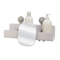 JOSEPH JOSEPH EASYSTORE LARGE SHOWER SHELF WITH REMOVABLE MIRROR