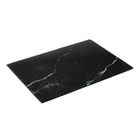 AVANTI TEMPERED GLASS CUTTING CHOPPING BOARD - BLACK MARBLE