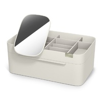 JOSEPH JOSEPH VIVA LARGE COSMETIC ORGANISER WITH REMOVABLE MIRROR