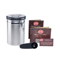 FRIIS COFFEE VAULT STORAGE CANISTER AVAILABLE IN STAINLESS STEEL