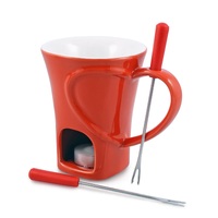 SWISSMAR SWEETHEART CHOCOLATE FONDUE SET